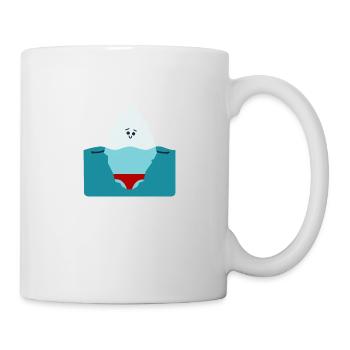 |ceberg en Slip - Mug blanc - blanc - Droite
