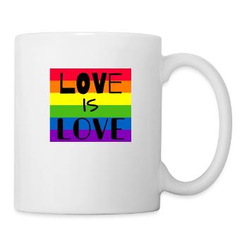 L’AMOUR EST AMOUR - Mug blanc - blanc - Droite