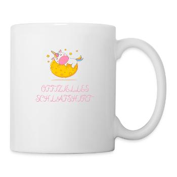 OFFIZIELLES SCHLAFSHIRT - Tasse - Weiß - Rechts