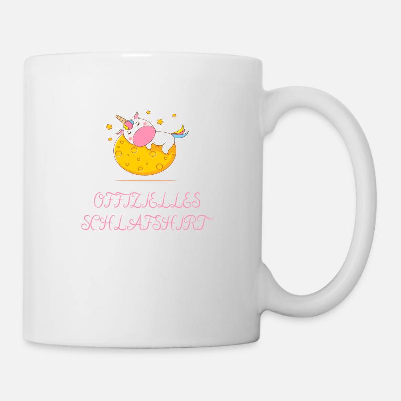OFFIZIELLES SCHLAFSHIRT - Tasse - Weiß