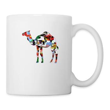 Chameau - Mug blanc - blanc - Droite