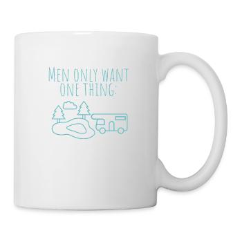 MowoT Wohnmobil am Teich - Tasse - Weiß - Rechts