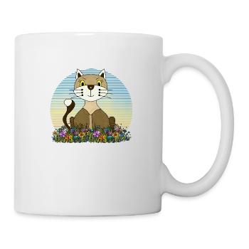 Cat - Mug - white - Right