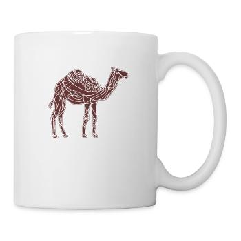 Kamel - Tasse - Weiß - Rechts