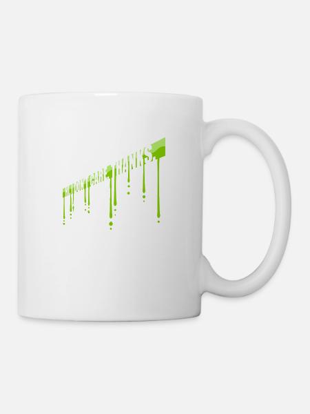 Hi I dont care - Tasse - Weiß