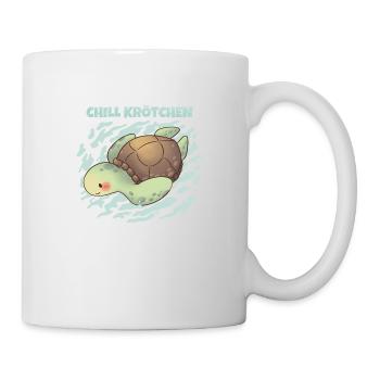 Chill Toad Turtle Chill Turtle Relax - Mug blanc - blanc - Droite