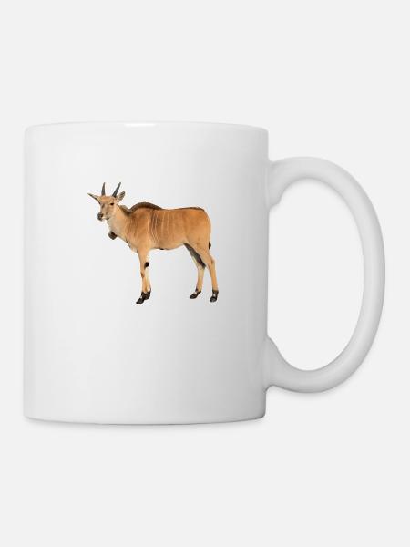 Antilope - Tasse - Weiß