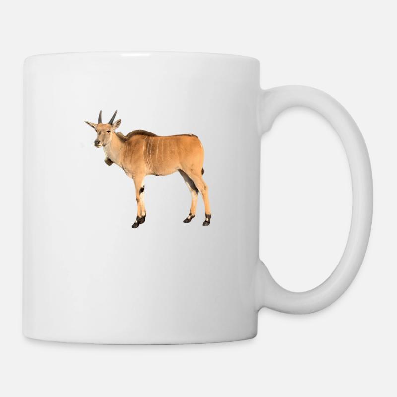 Antilope - Tasse - Weiß