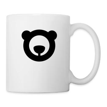 bear logo - Mug - white - Right