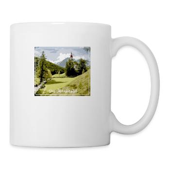 Das Obernbergtal,landschaft,berge,kirche,tirol - Tasse - Weiß - Rechts