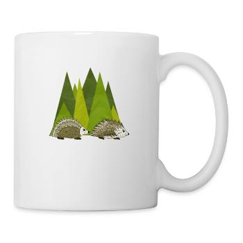 Hedgehogs - Mug - white - Right