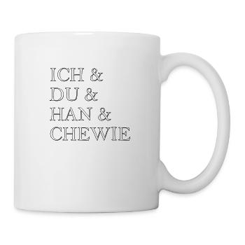 Han&Chewie - Tasse - Weiß - Rechts