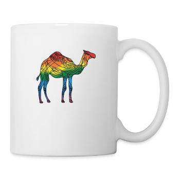 Chameau - Mug blanc - blanc - Droite