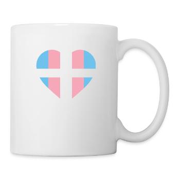 LGBTQ Nonbinary Colorful Rainbow Flag LGBTQ+ Pride - Mug - white - Right