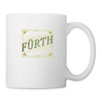 Fürth Allemagne Ville Police Vintage Rétro - Mug blanc - blanc - Droite