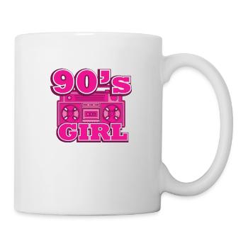 Proverbes des années 1990 Idée cadeau des années 90 - Mug blanc - blanc - Droite