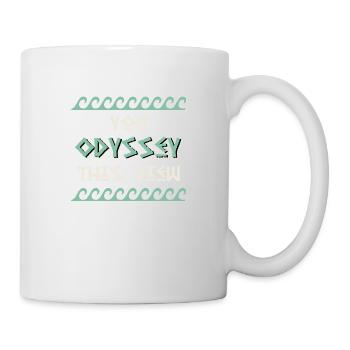 Antike Griechische Mythologie und Griechischer - Tasse - Weiß - Rechts