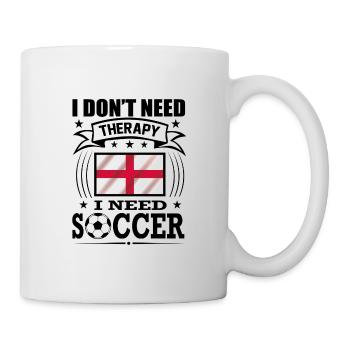 England Soccer Football 2022 WM - Mug blanc - blanc - Droite