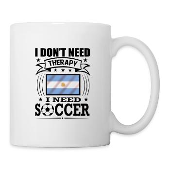 Argentina Soccer Football 2022 WM - Mug blanc - blanc - Droite