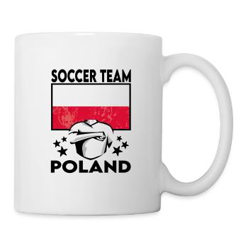 Poland Soccer Football 2022 WM - Mug blanc - blanc - Droite