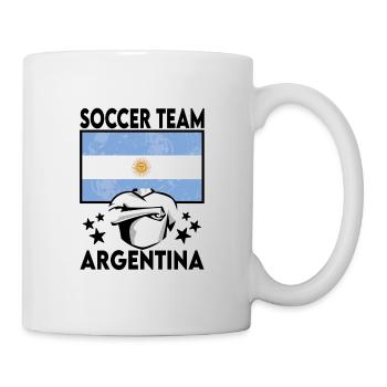 Argentina Soccer Football 2022 WM - Mug blanc - blanc - Droite