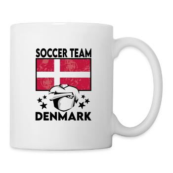 Denmark Soccer Football 2022 WM - Mug blanc - blanc - Droite