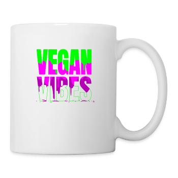 véganisme légume légume pro dictons végétaliens - Mug blanc - blanc - Droite