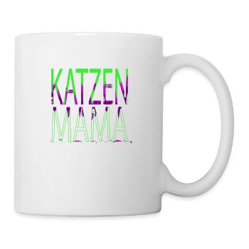 geek witzig falbkatze seekatze geburtstagsgeschenk - Tasse - Weiß - Rechts