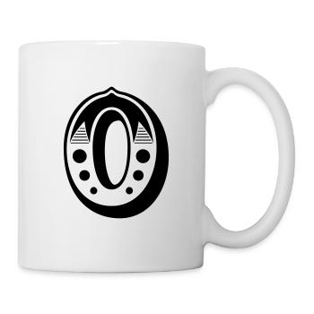 0 - Zahl - Nummer - Tasse - Weiß - Rechts