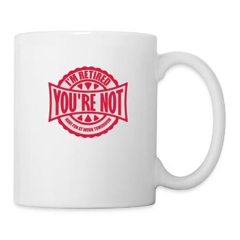 have fun at work - Mug - white - Right