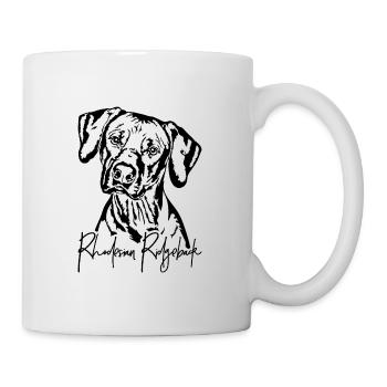 RHODESIAN RIDGEBACK Portrait de chien Wilsigns - Mug blanc - blanc - Droite
