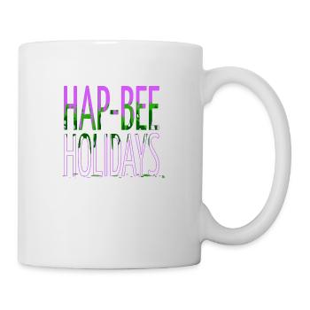 drôle de citation abeille produit barbe gang bday - Mug blanc - blanc - Droite