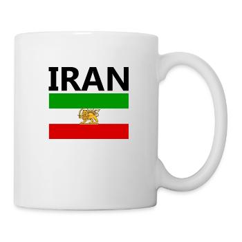 Révolution iranienne | Femme. Vie. Liberté | Drapeau iranien - Mug blanc - blanc - Droite