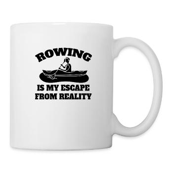 Rower rower saying rowing club funny rowing - Mug - white - Right