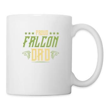Fauconnerie Papa - Mug blanc - blanc - Droite