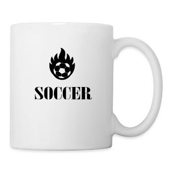 Fußball Soccer - Mug - white - Right