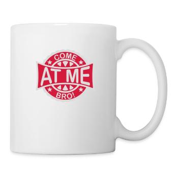 Viens à moi bro - Mug blanc - blanc - Droite