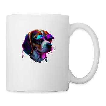 Beagle Dogs Beagles - Tasse - Weiß - Rechts