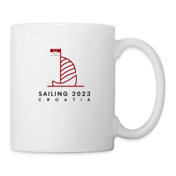 Sailing Croatia 2023 - Tasse - Weiß - Rechts