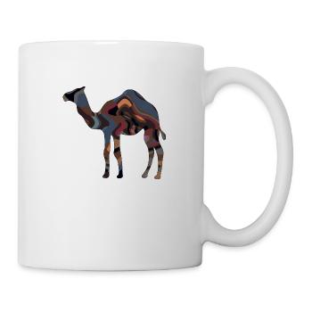 Chameau - Mug blanc - blanc - Droite