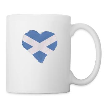 Scotland Flag Scottish flag Alba GB UK - Mug - white - Right