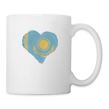 Kazakhstan Flag Kazakhstan Flag Kazakhstan - Mug - white - Right