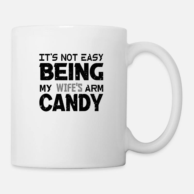 It's not easy to be my wife. - Mug - white