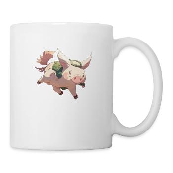 Pigo the flying pig - Mug - white - Right