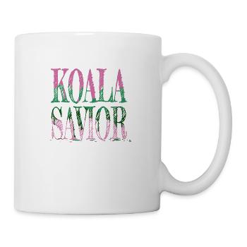 aussie art and design animal lovers gift - Tasse - Weiß - Rechts