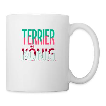 lustig humor tier spruch hundeliebhaber - Tasse - Weiß - Rechts