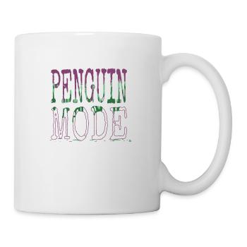 Emperor Penguin DJ DAB Move Ice Film d’animation - Mug blanc - blanc - Droite
