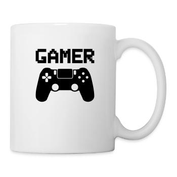 gamer - Tasse - Weiß - Rechts