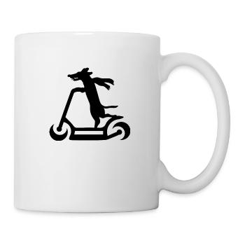 E-Scooter Scooter - Mug blanc - blanc - Droite