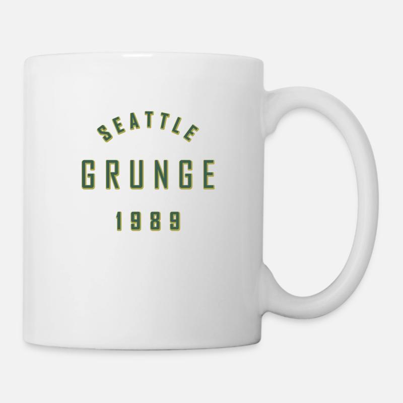 SEATTLE GRUNGE - Tasse - Weiß